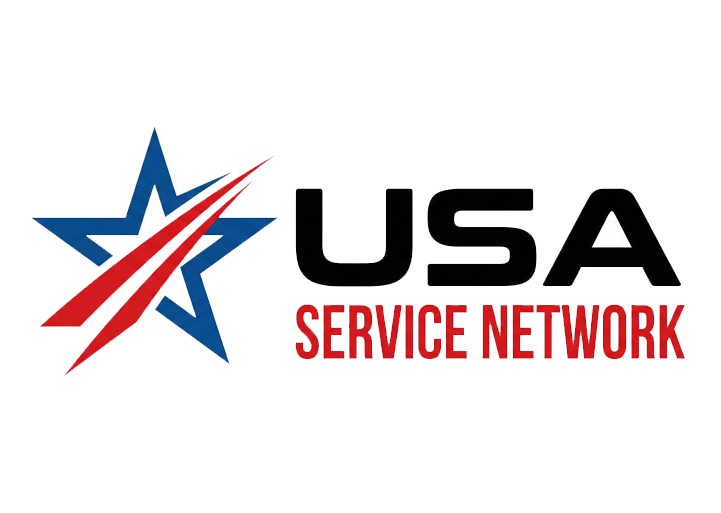 usa service network logo